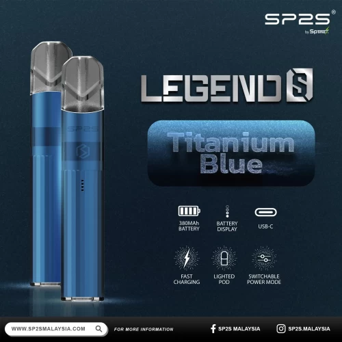 SP2S 傳奇版鈦主機 | 升級發光款 | 完美兼容 RELX 一代 | 16 色現貨